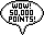 Wow! 50,000 points!